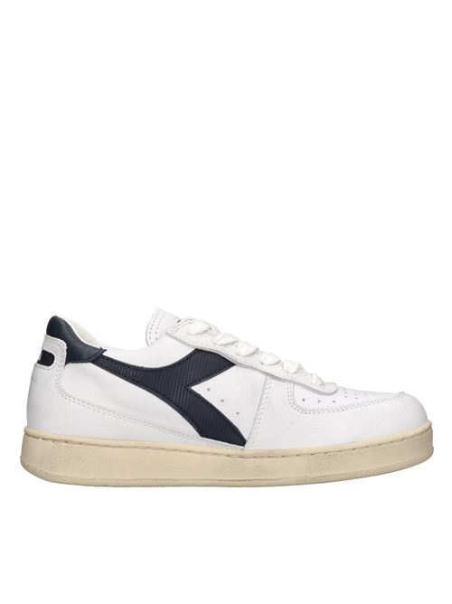 Sneakers in pelle DIADORA HERITAGE | MI BASKET LOW USED DBIANCO-BLU